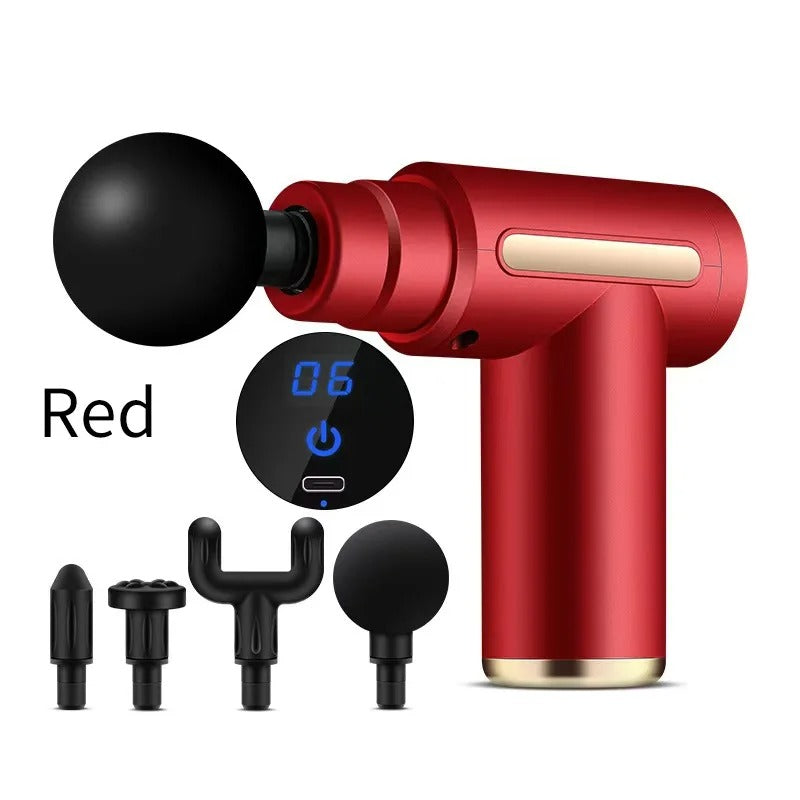 Portable Mini Massage Gun – 6-Speed Deep Tissue Muscle Massager