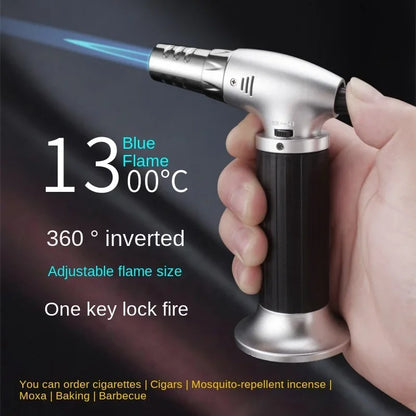 LB500 Jet Flame Lighter – High-Quality Refillable Culinary Torch for BBQ, Baking,