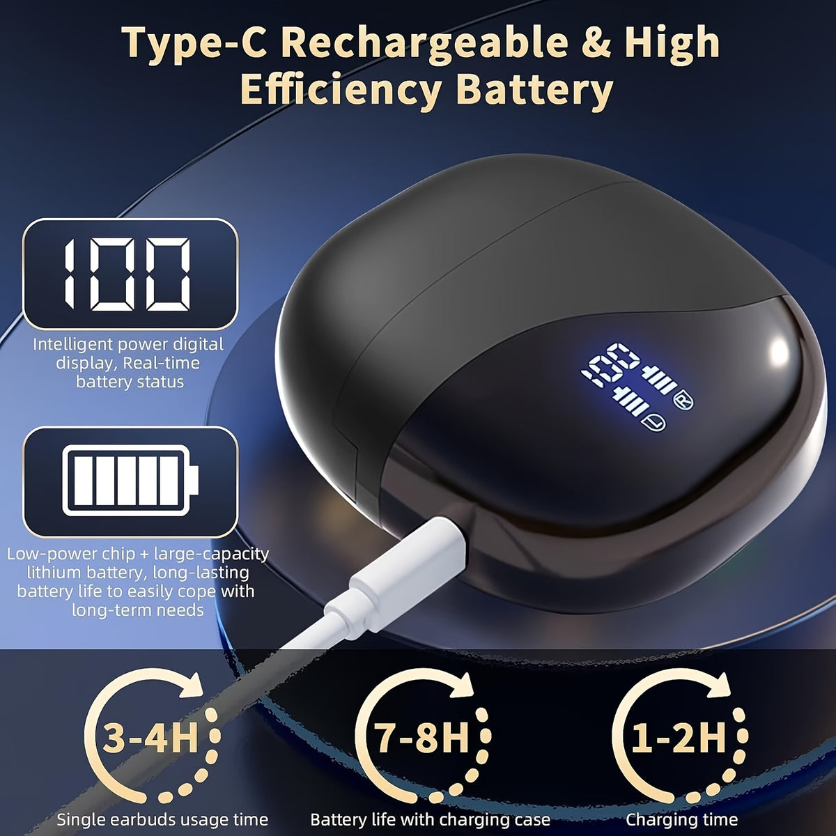 Real-Time AI Translation Earbuds – Smart Language Translator