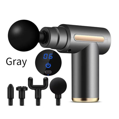 Portable Mini Massage Gun – 6-Speed Deep Tissue Muscle Massager