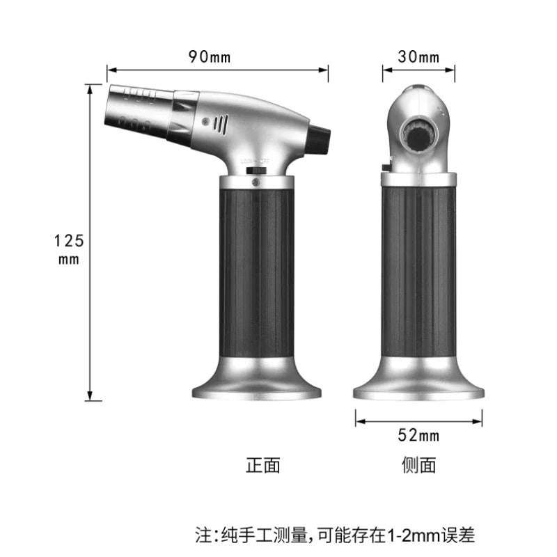 LB500 Jet Flame Lighter – High-Quality Refillable Culinary Torch for BBQ, Baking,