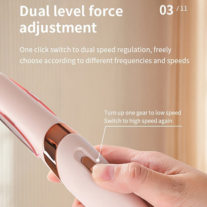 Electric Foot File Pedicure Kit – USB Rechargeable Callus Remover