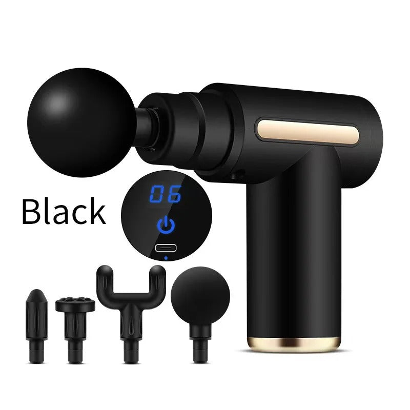 Portable Mini Massage Gun – 6-Speed Deep Tissue Muscle Massager
