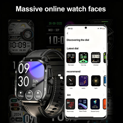 2026 Smart Watch for Men – Bluetooth Calling, Fitness Tracker