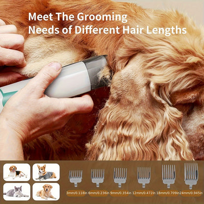 Dog Grooming Kit with Pet Grooming Vacuum
