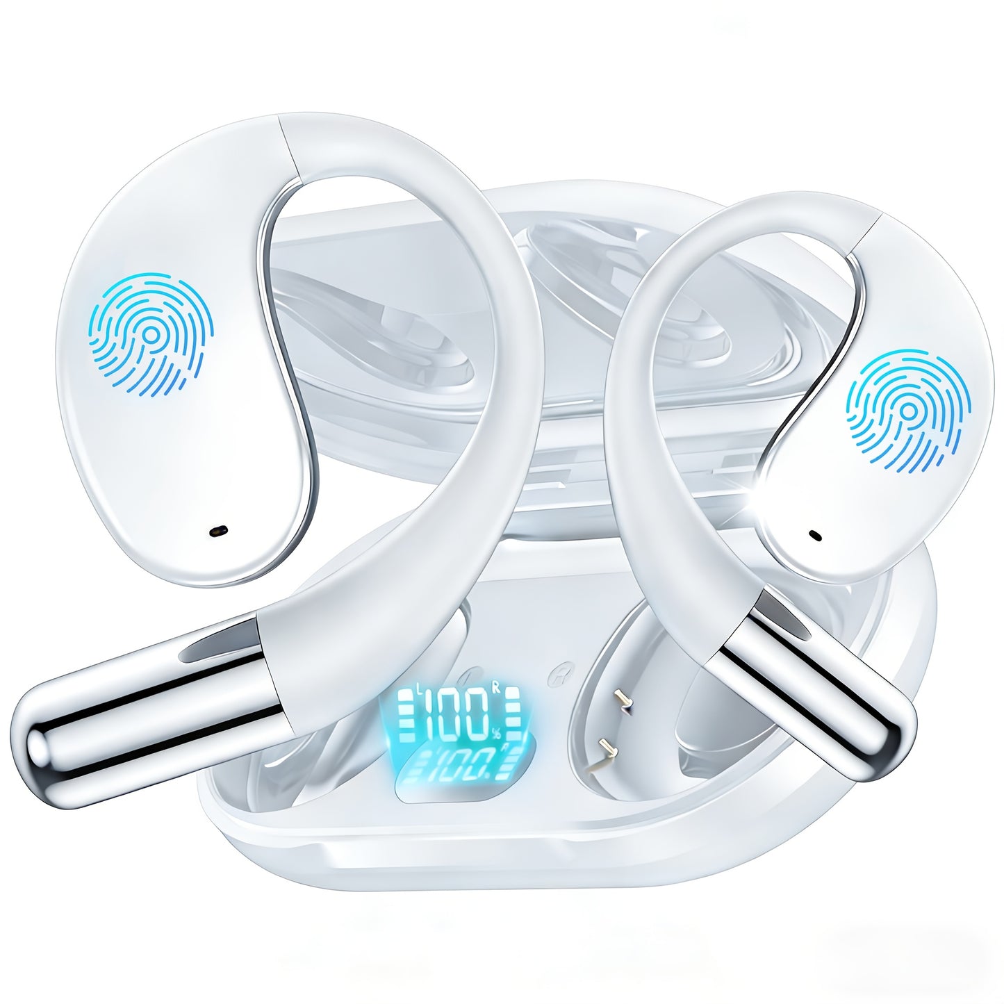 AI Language Translator Earbuds, 156 Languages & Accents, Real-Time 3-in-1 Translation