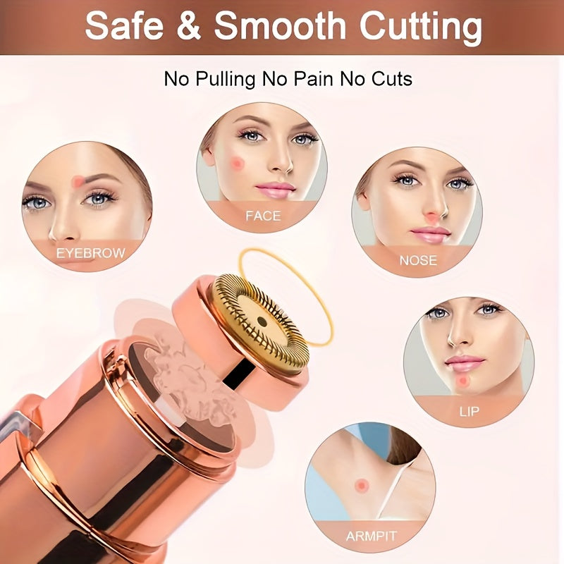 Multifunctional 2-In-1 Electric Eyebrow Trimmer