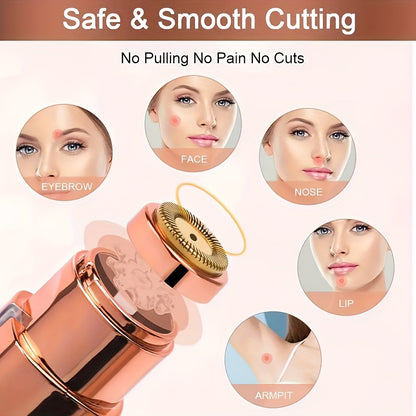 Multifunctional 2-In-1 Electric Eyebrow Trimmer