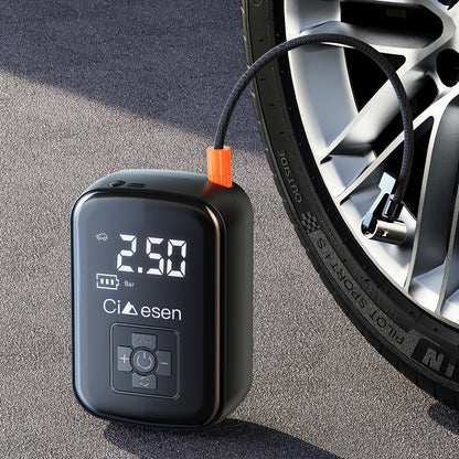 Portable Tire Inflator Air Compressor Cordless Electric Air Pump with Digital Display