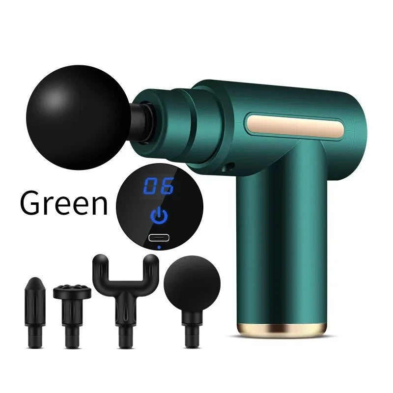 Portable Mini Massage Gun – 6-Speed Deep Tissue Muscle Massager