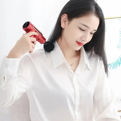 Portable Mini Massage Gun – 6-Speed Deep Tissue Muscle Massager