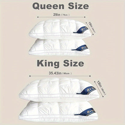 2pcs Luxury 5-Star Hotel Quality Pillows