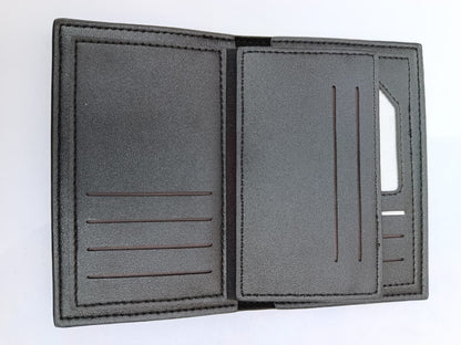 Premium PU Leather Wallet for Men – Slim Stylish Card &amp; Cash Holder