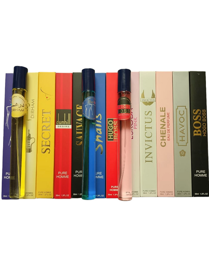 Pack of 5 Portable Perfume Pen for Men & Women
