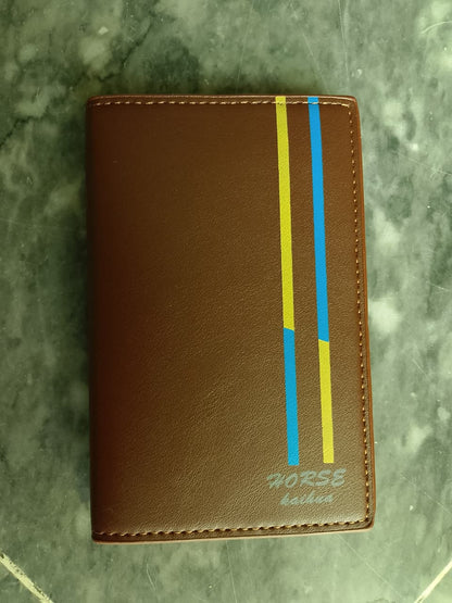 Premium PU Leather Wallet for Men – Slim Stylish Card &amp; Cash Holder