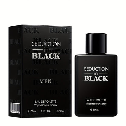Men's Elegant Eau De Toilette 50ml | Long-Lasting Fresh Cologne Fragrance