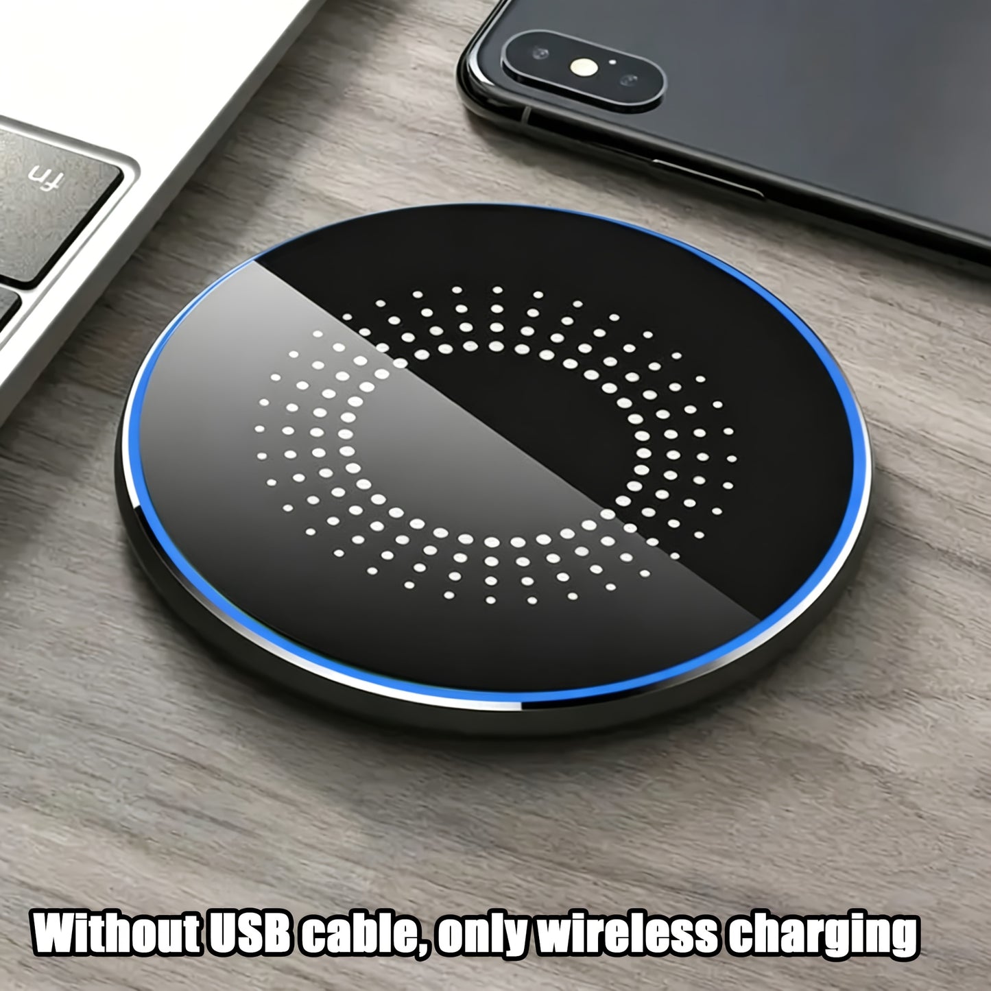 2026 Upgraded 15W Fast Wireless Charger Pad – Qi Wireless Charging Mat