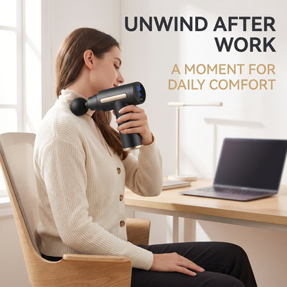 Portable Mini Massage Gun – 6-Speed Deep Tissue Muscle Massager