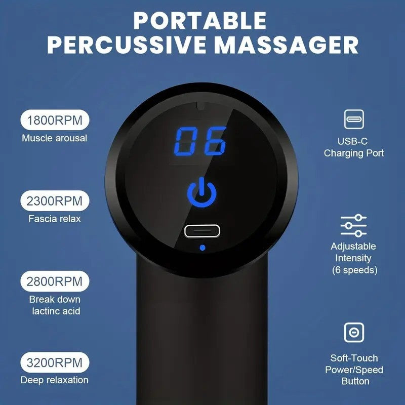 Portable Deep Tissue Massage Gun