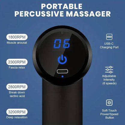 Portable Deep Tissue Massage Gun
