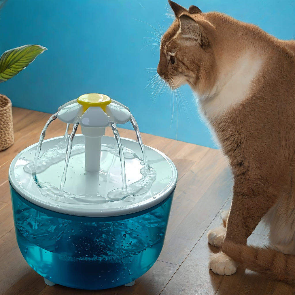 USB Cat Water Fountain, Automatic Pet Water Fountain with Circulating Filter