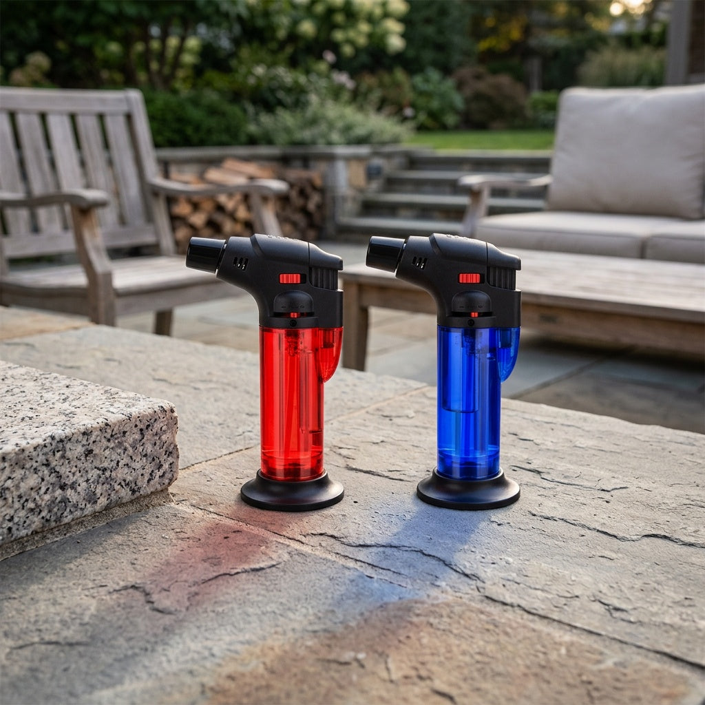 Refillable Butane Torch Lighter
