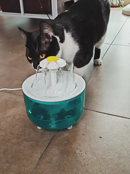 USB Cat Water Fountain, Automatic Pet Water Fountain with Circulating Filter