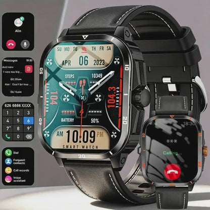 2026 New Smart Watch/Band Unisex - Wireless Call/Text/Multi-Sport