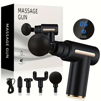 Portable Mini Massage Gun – 6-Speed Deep Tissue Muscle Massager
